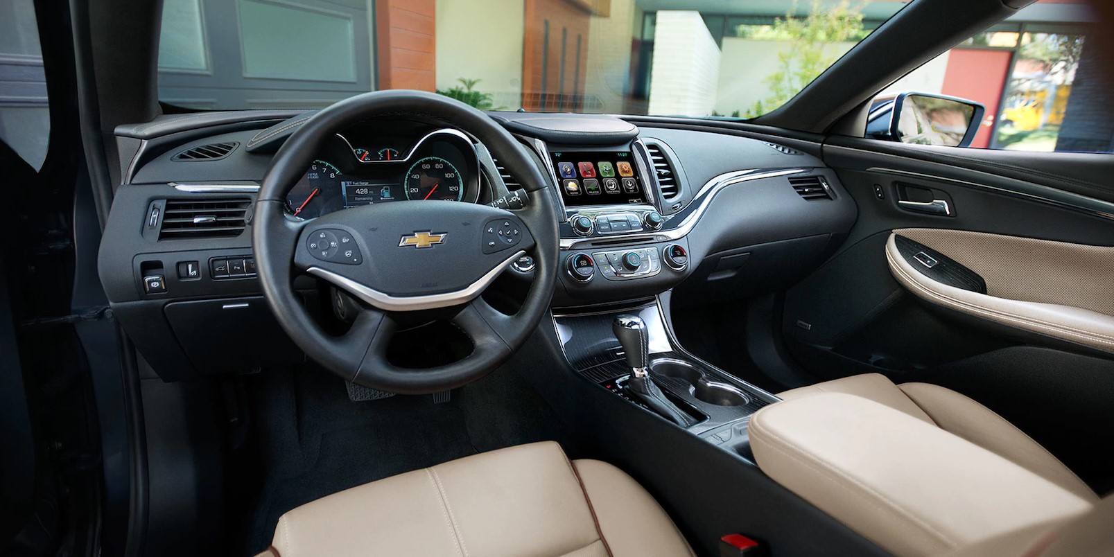 2018 Chevrolet Impala Blck Leather Interior